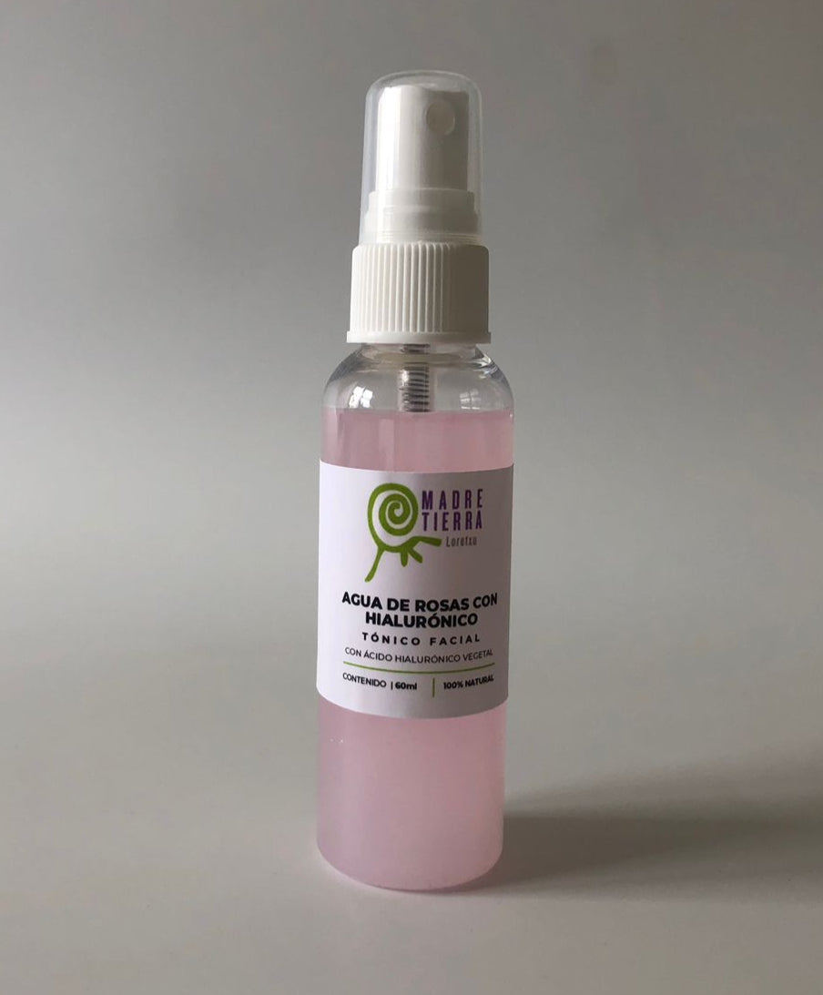 Agua de Rosas con Ácido Hialurónico 60 ml