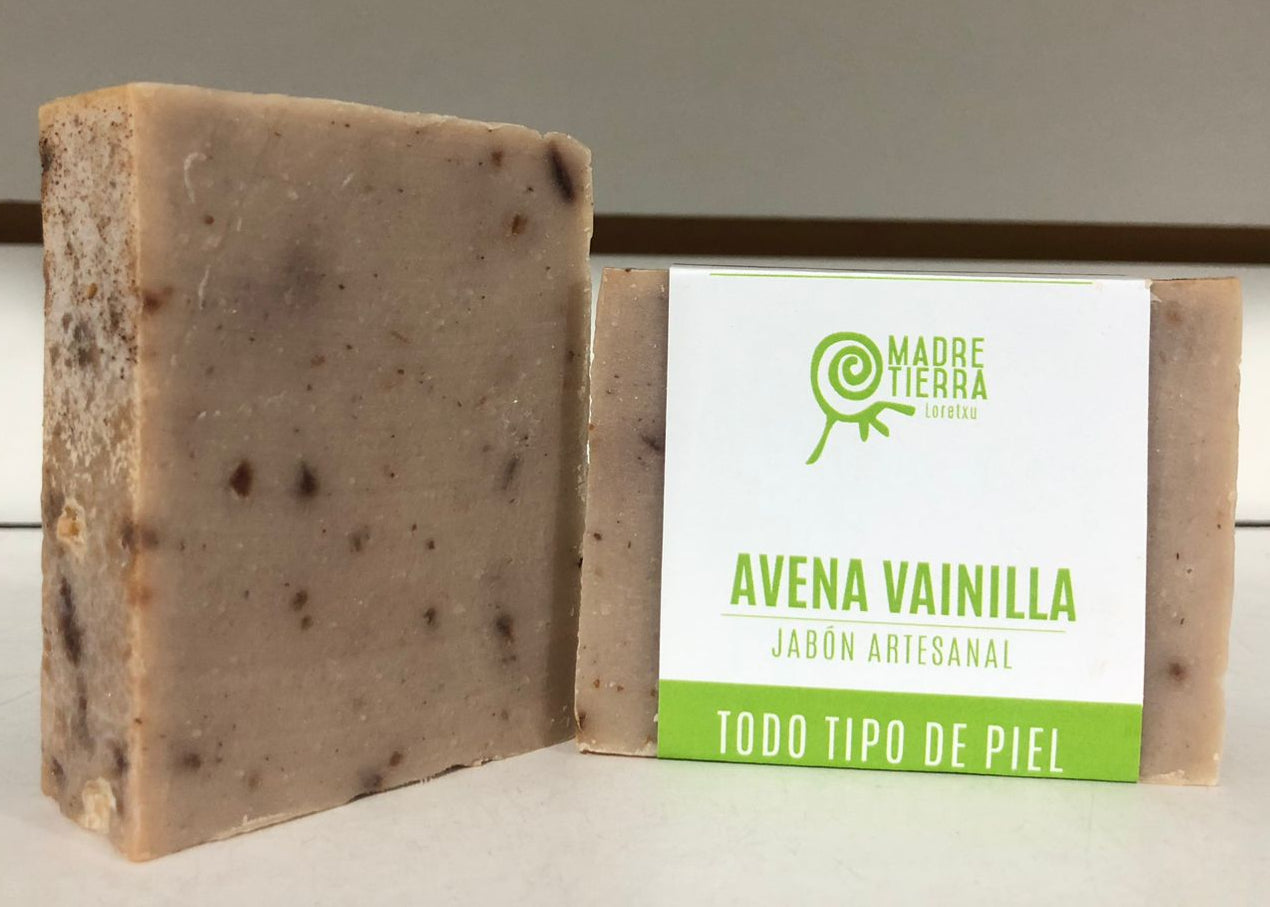 Jabón en Barra Avena Vainilla (110 g aprox)