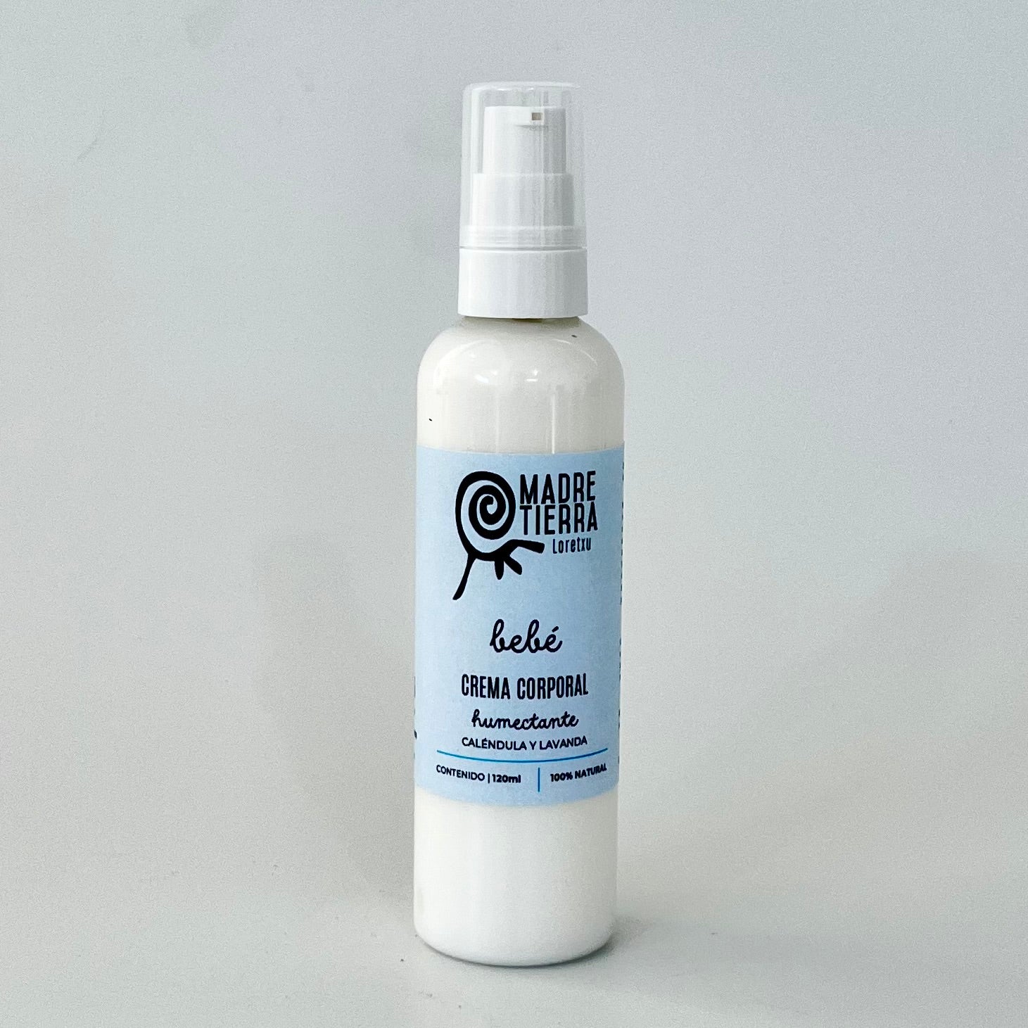 Crema hidratante para bebé con caléndula y lavanda 120 ml