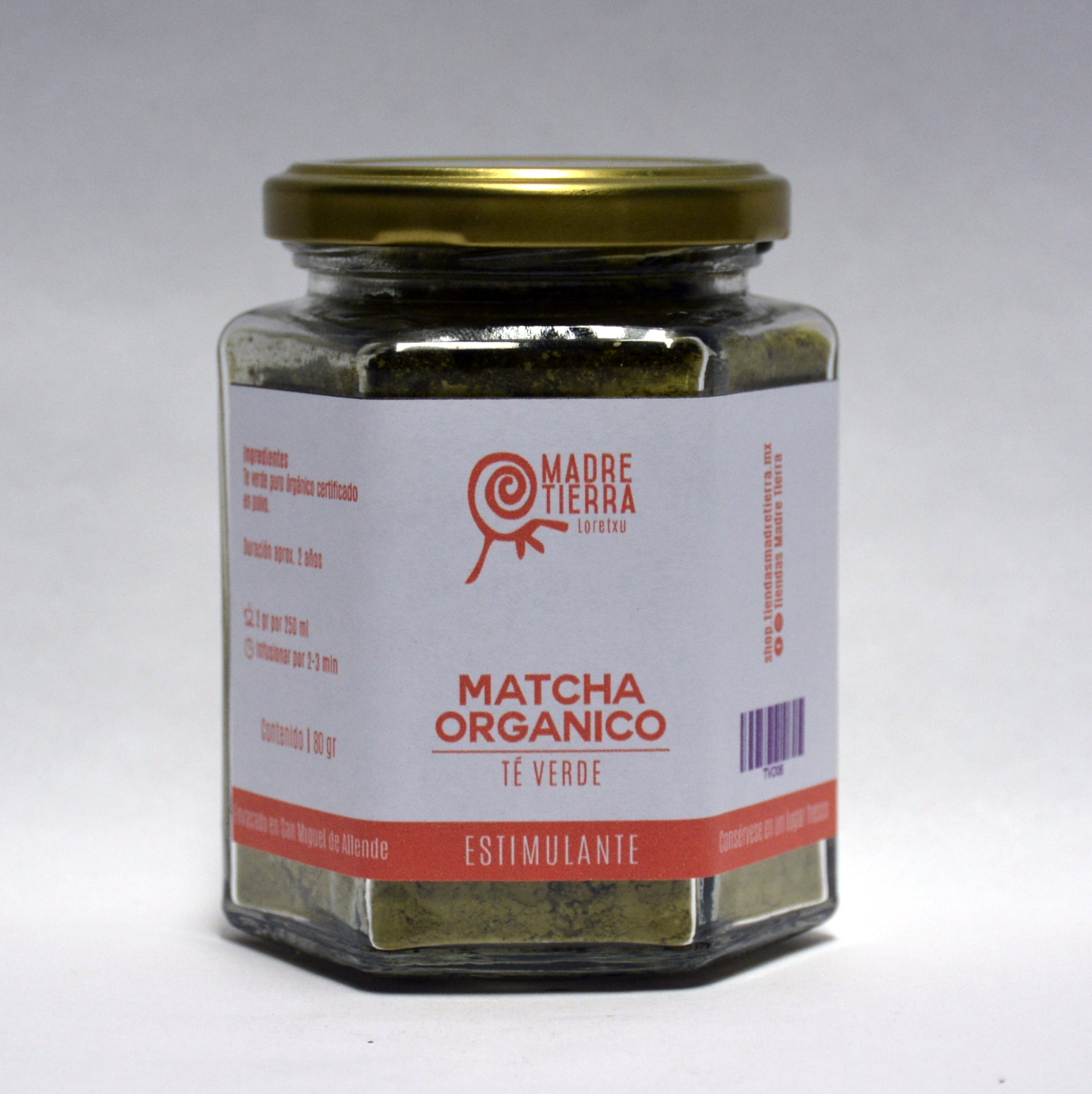 Té Verde Matcha Orgánico (80 g)