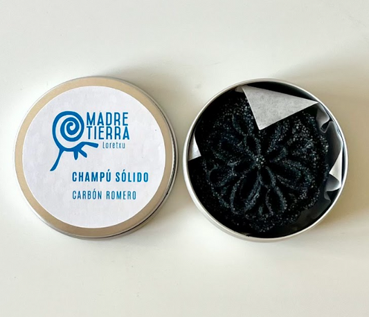 Champú sólido Carbón Activado Romero (50 g)