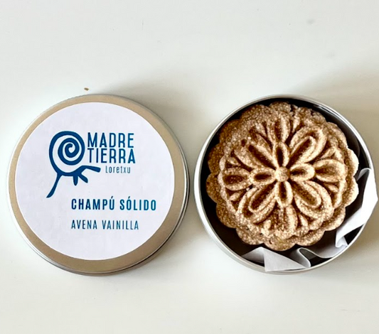 Champú sólido Avena Vainilla (50 g)