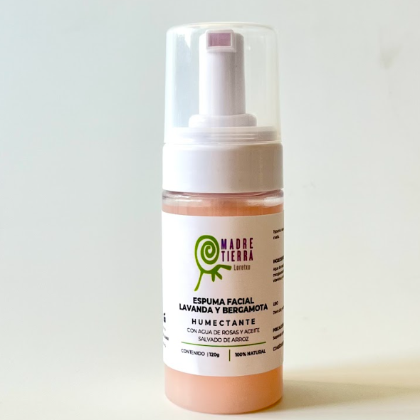 Espuma facial Lavanda y Bergamota 120ml