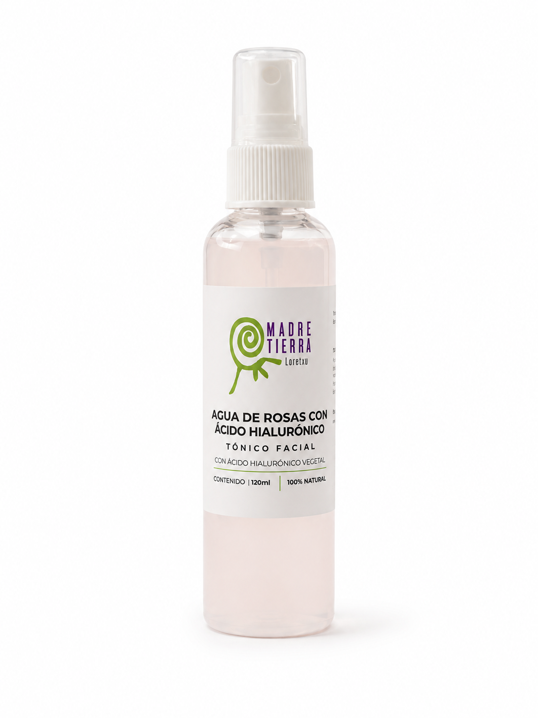 Agua de Rosas con Ácido Hialurónico 120 ml