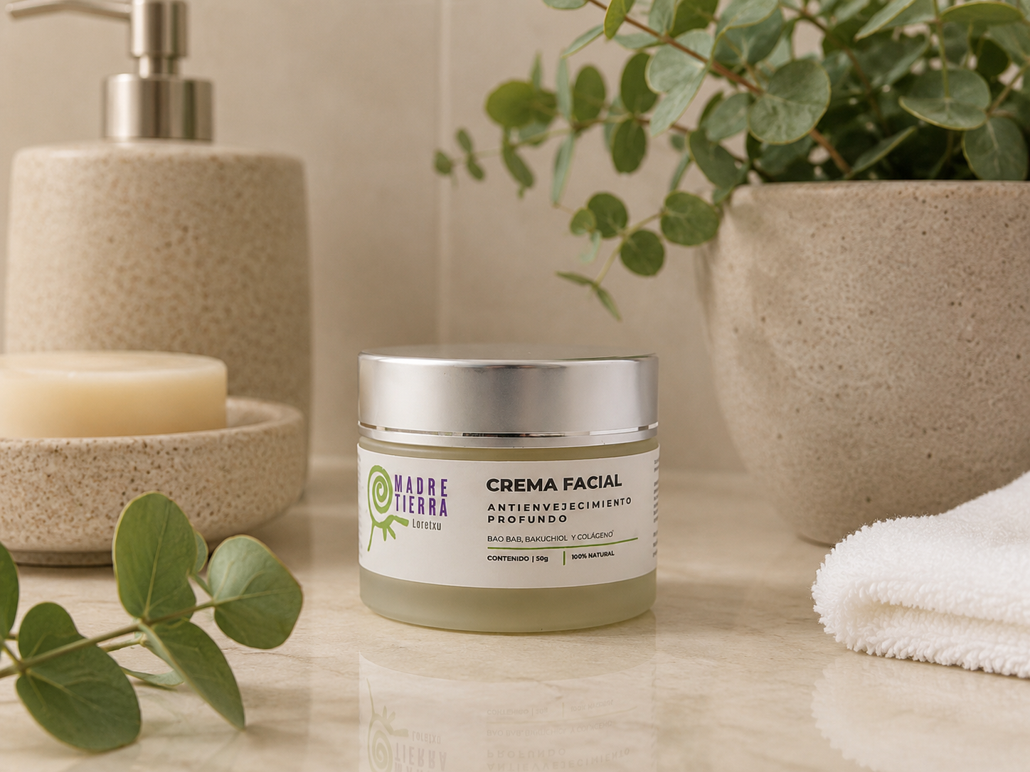 Crema facial antienvejecimiento profundo 50 g