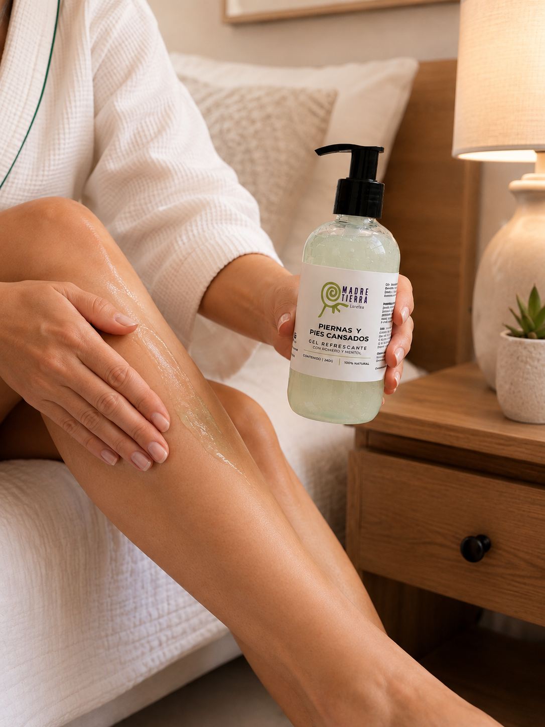 Gel Refrescante para Piernas y Pies Cansados (240 g)