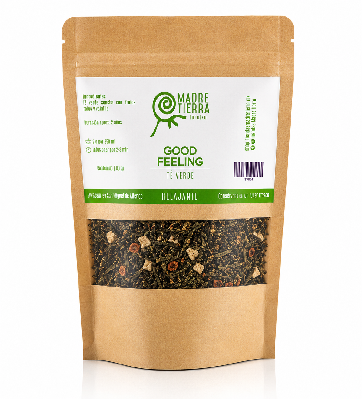 Té Verde Good Feeling (80 g)