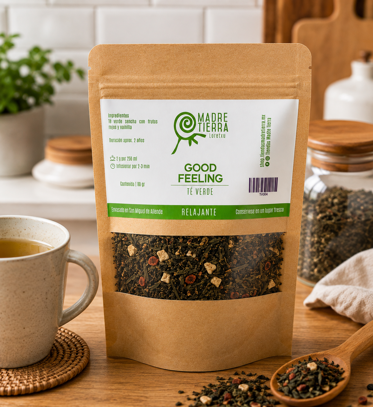 Té Verde Good Feeling (80 g)