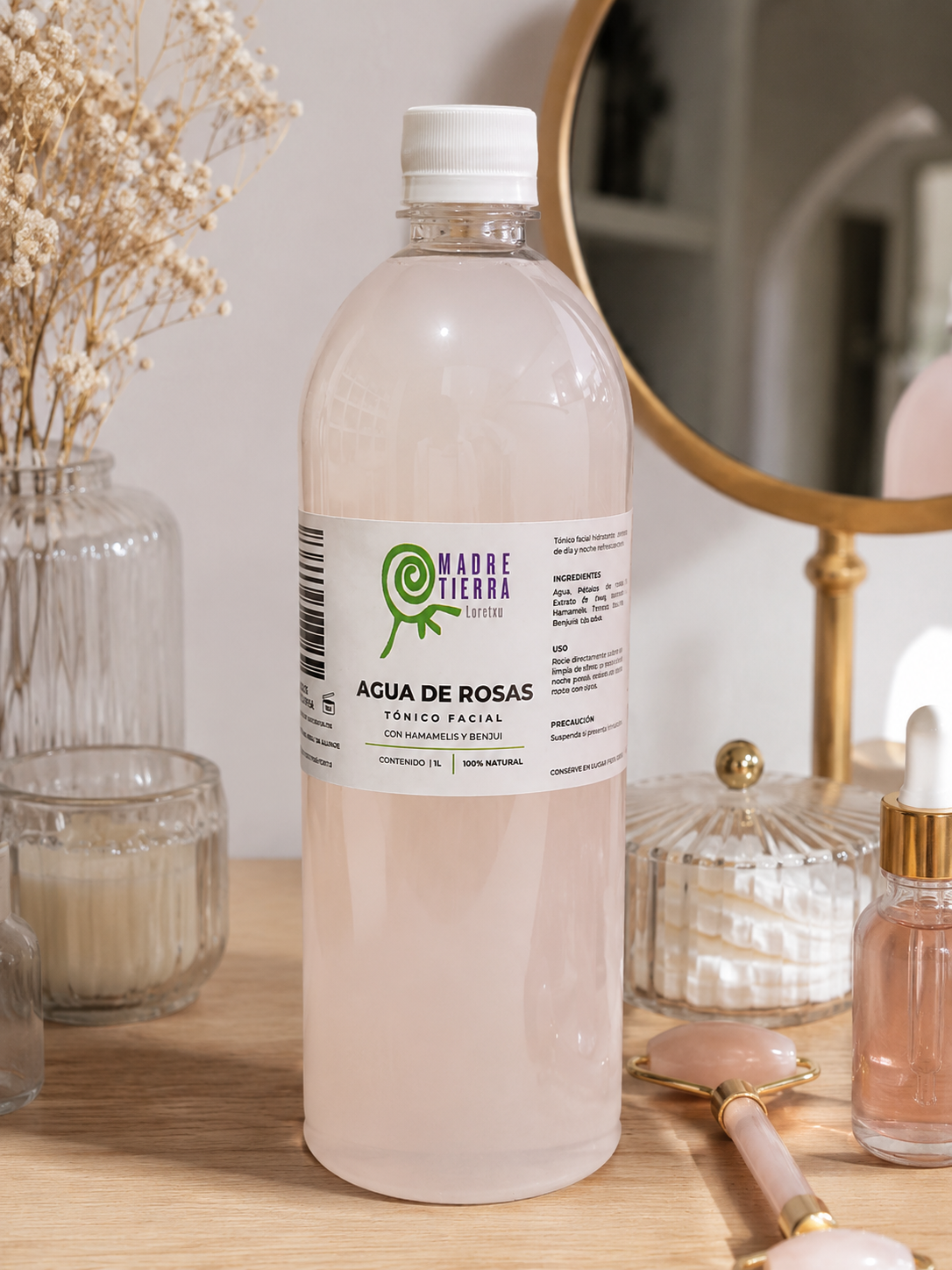 Agua de Rosas 1 L