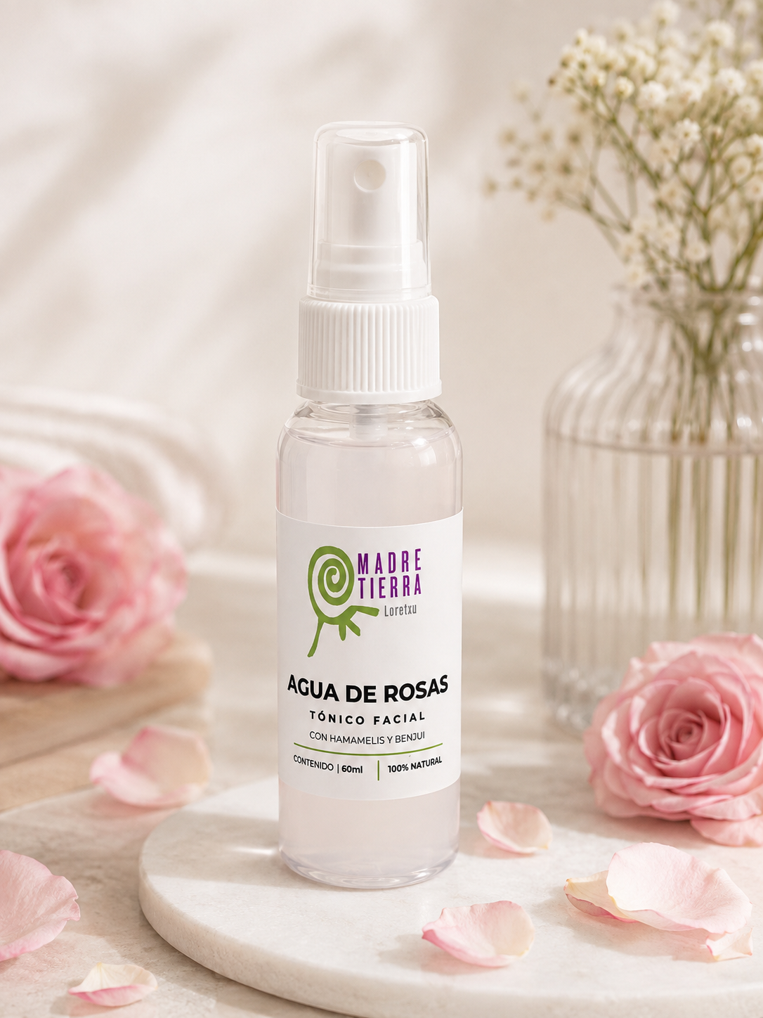 Agua de Rosas con Benjuí 60 ml