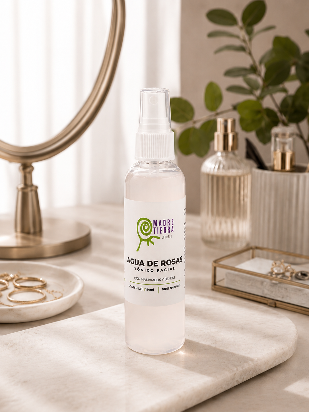 Agua de Rosas con Benjuí 120 ml