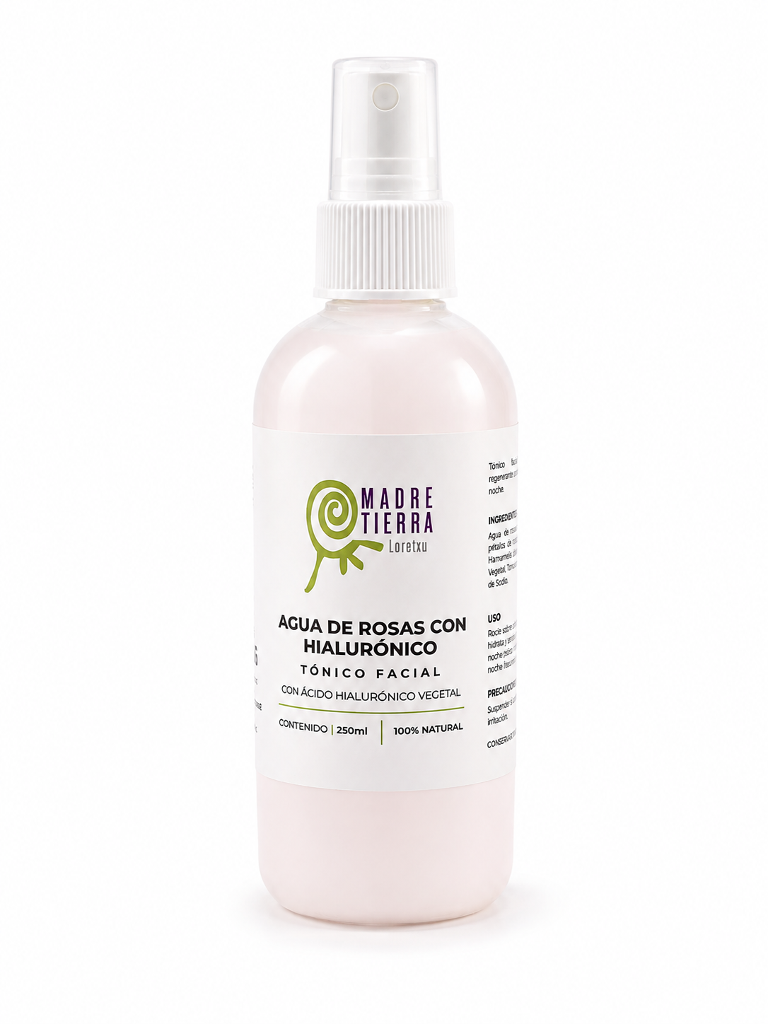 Agua de Rosas con Ácido Hialurónico 250 ml