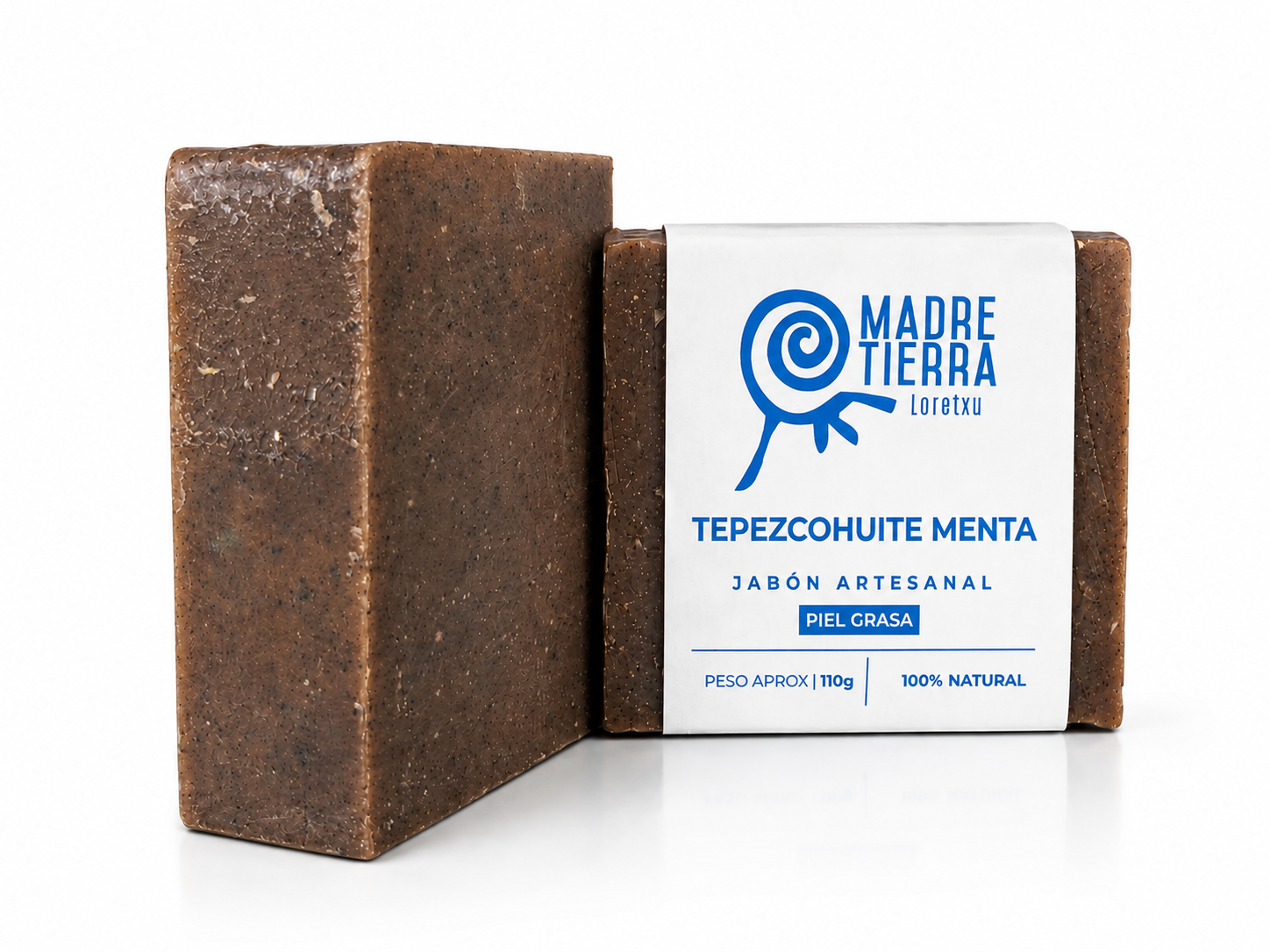 Jabón Tepezcohuite Menta (110 g aprox)