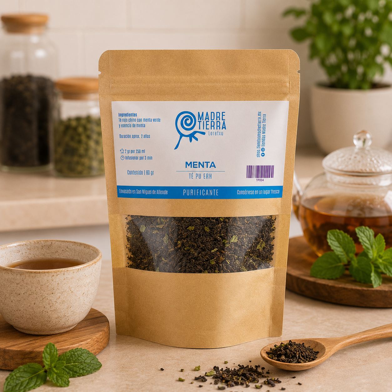 Té Pu Erh Menta (80 g)