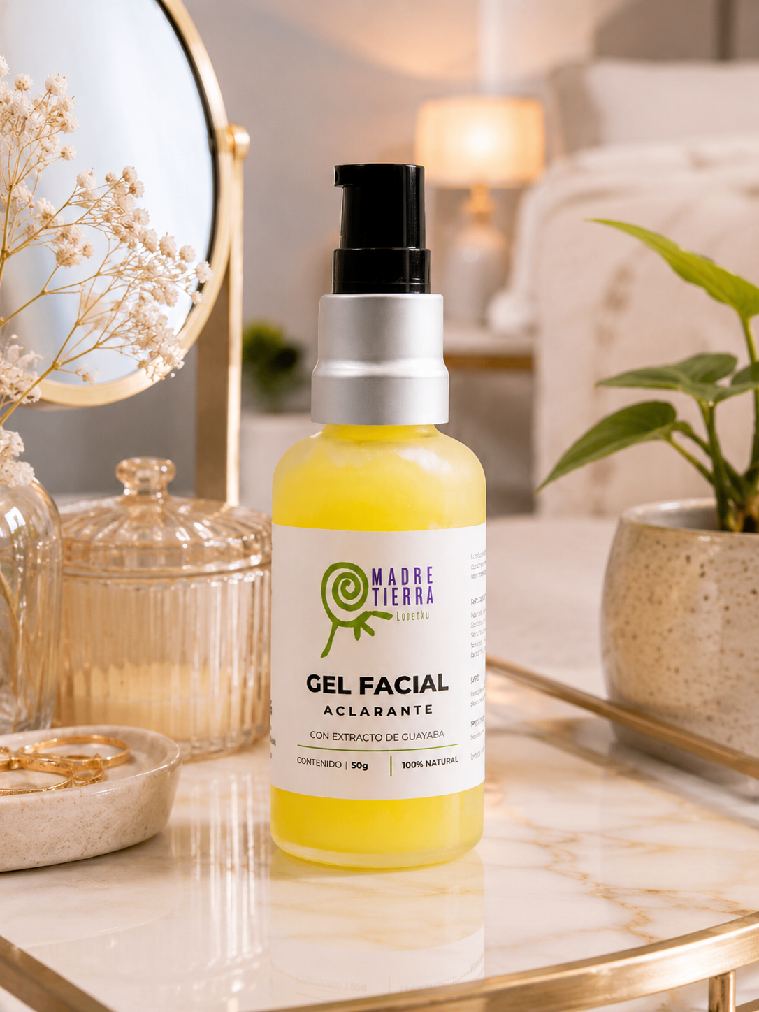Gel Aclarante y Despigmentante