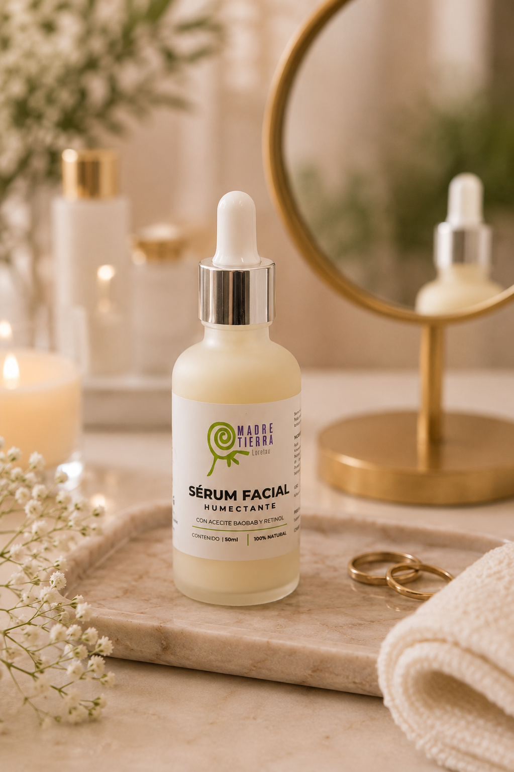 Sérum Facial Humectante con Baobab