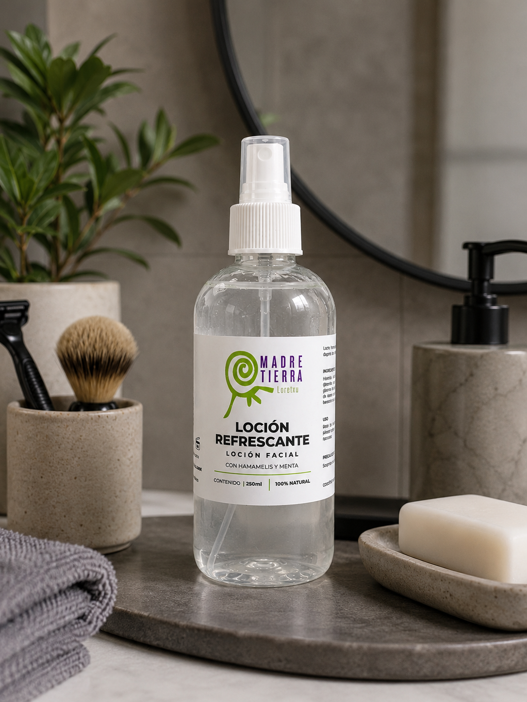 Loción facial refrescante 250 ml
