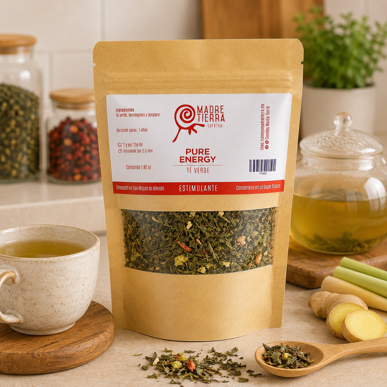 Té verde Pure Energy (80 g)