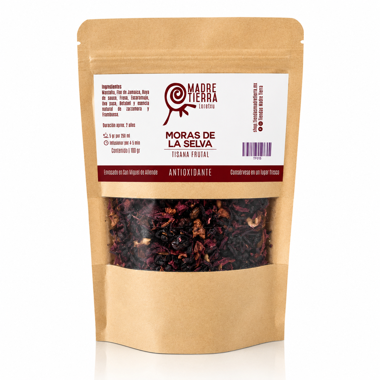 Tisana Frutal Moras de la Selva (100 g)
