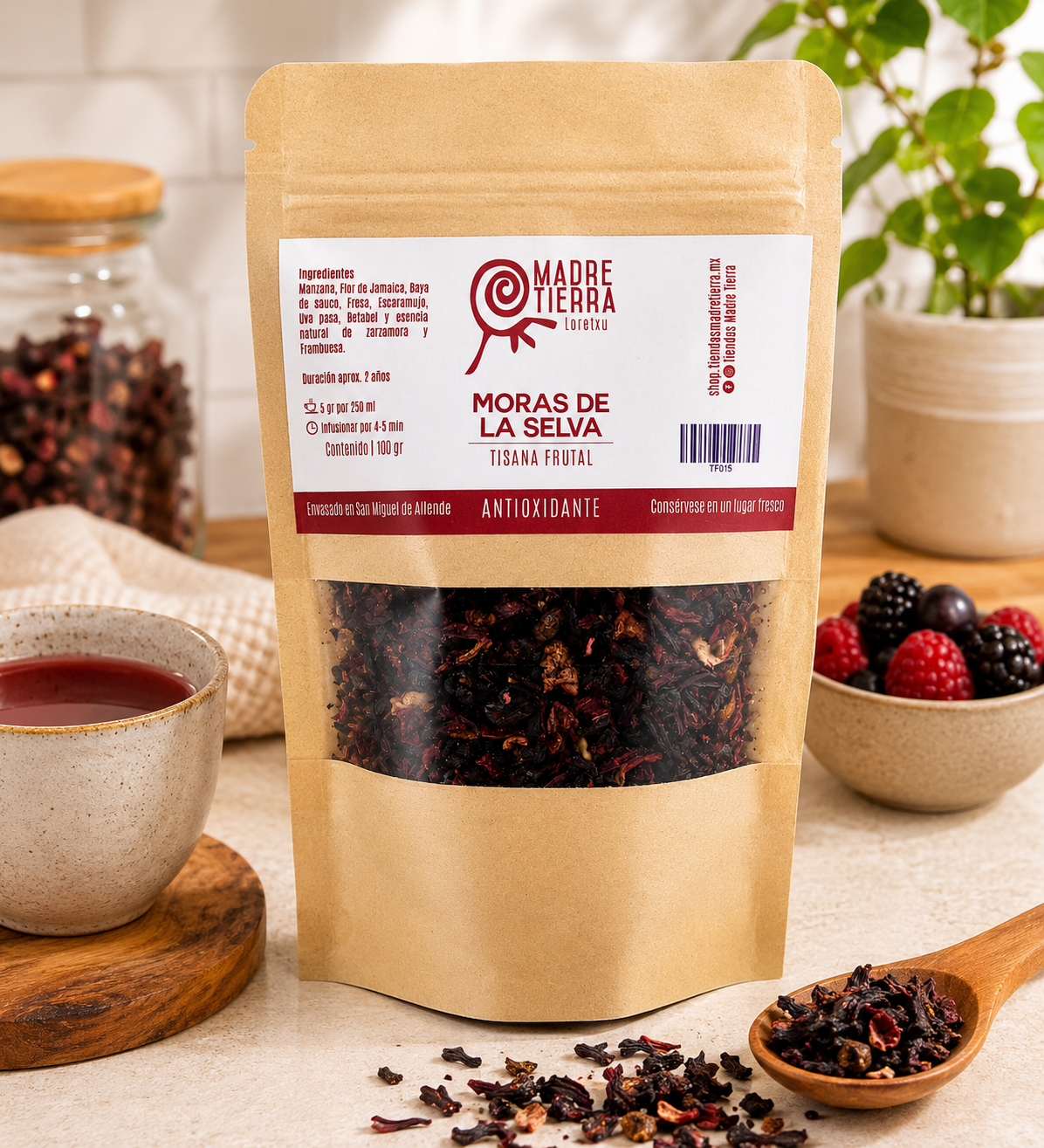 Tisana Frutal Moras de la Selva (100 g)