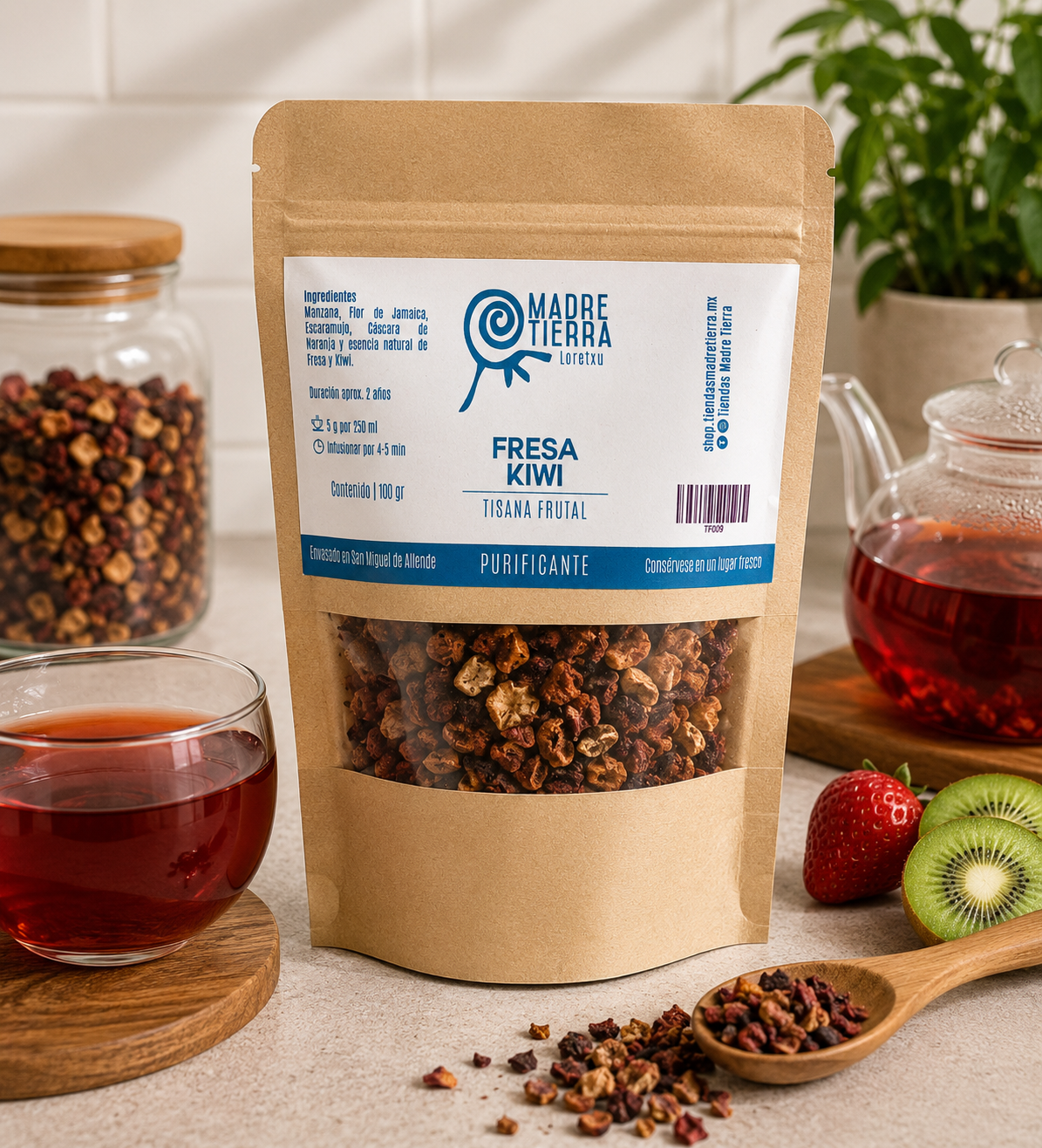 Tisana Frutal Fresa Kiwi (100 g)