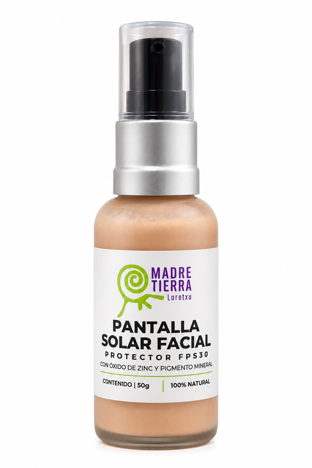Pantalla solar facial con color (FPS 35) 50 ml