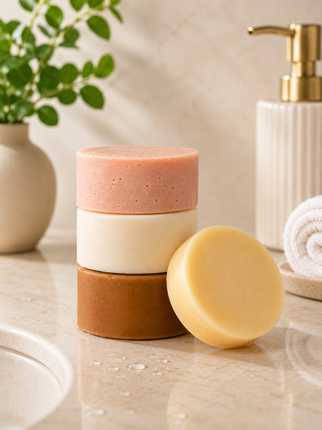 Jabón facial de Rosas 60 g