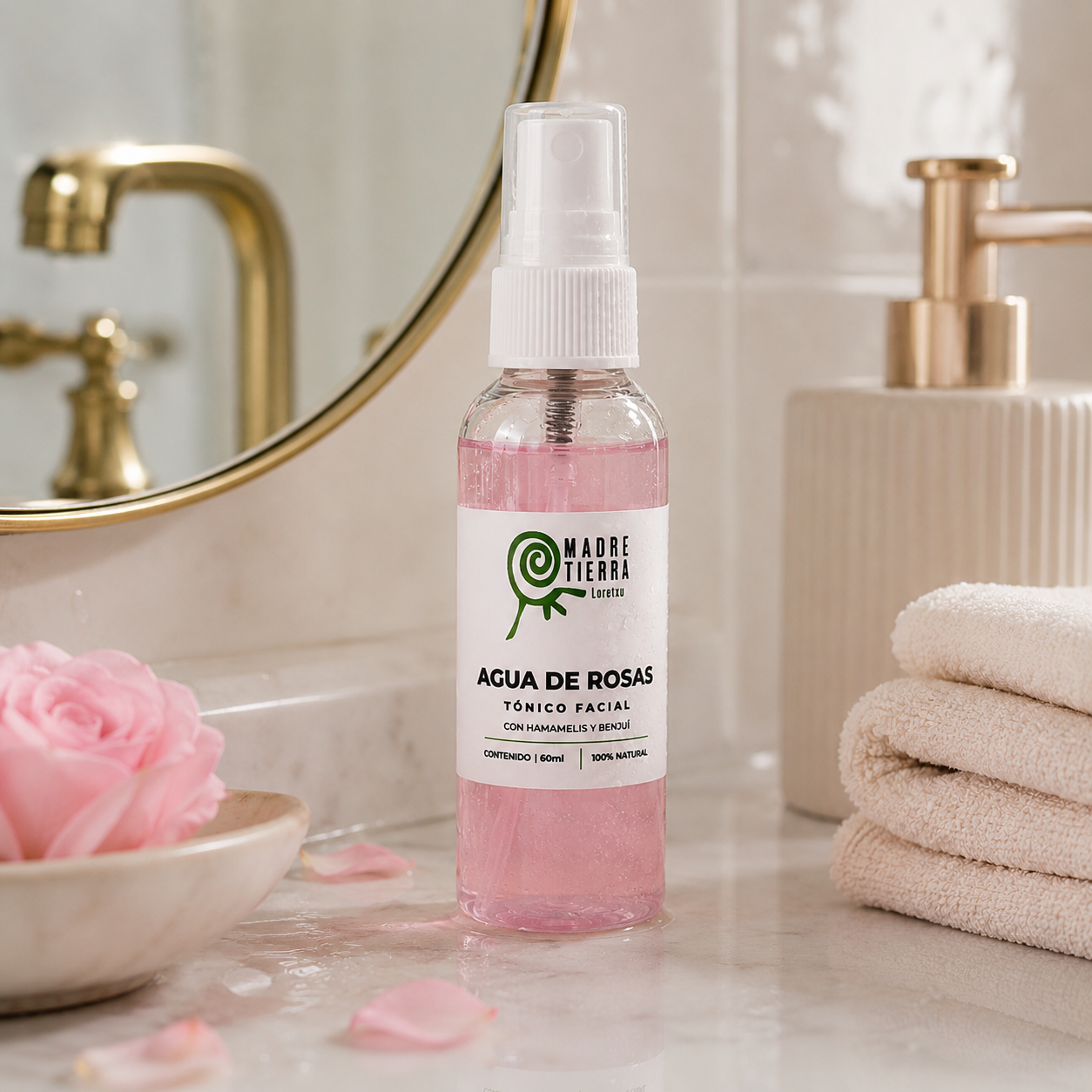 Agua de Rosas con Benjuí 60 ml