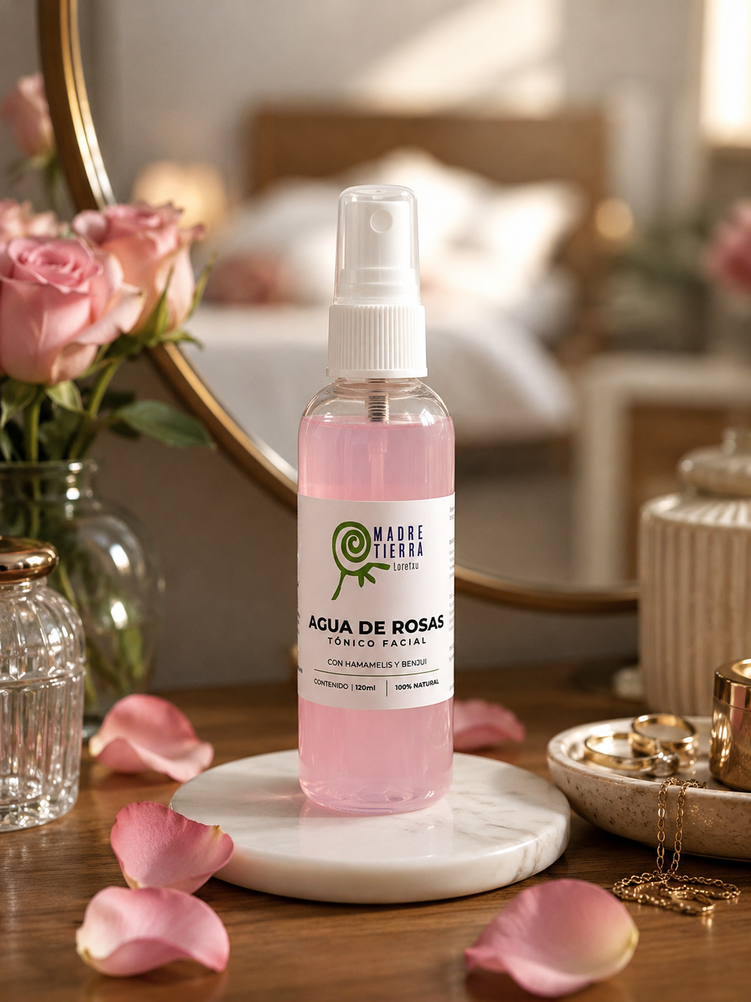 Agua de Rosas con Benjuí 120 ml