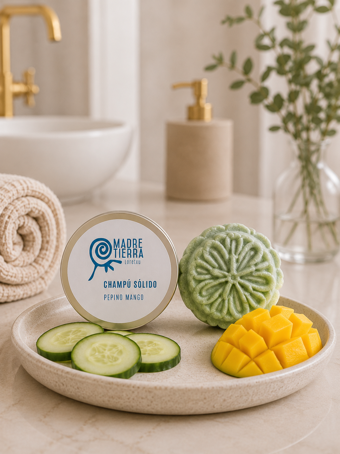 Champú sólido Pepino Mango 50 G