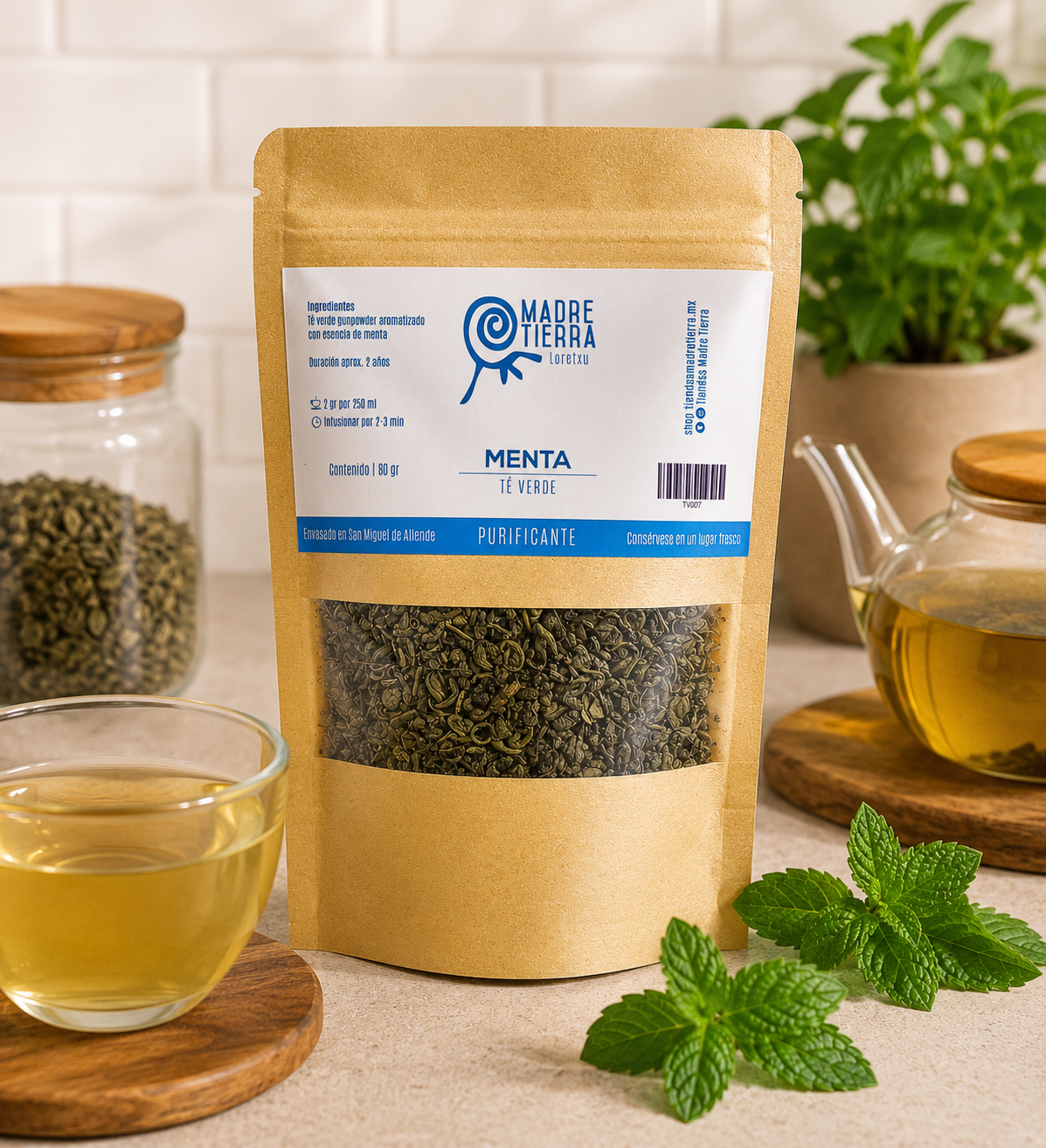 Té Verde Menta (80 g)