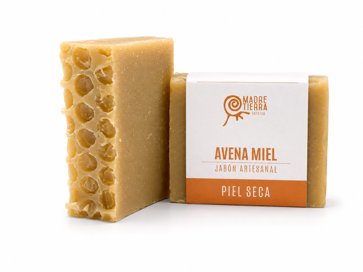 Jabón Avena Miel (110 g aprox)