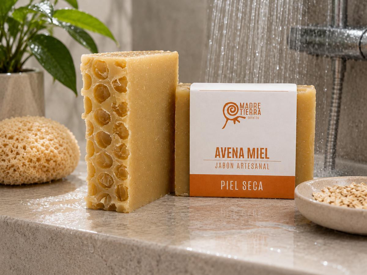 Jabón Avena Miel (110 g aprox)