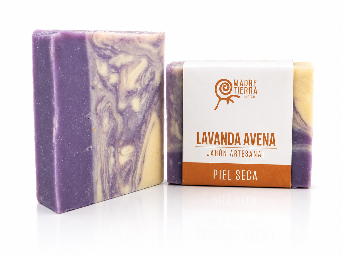 Jabón Lavanda Avena (110 g aprox)