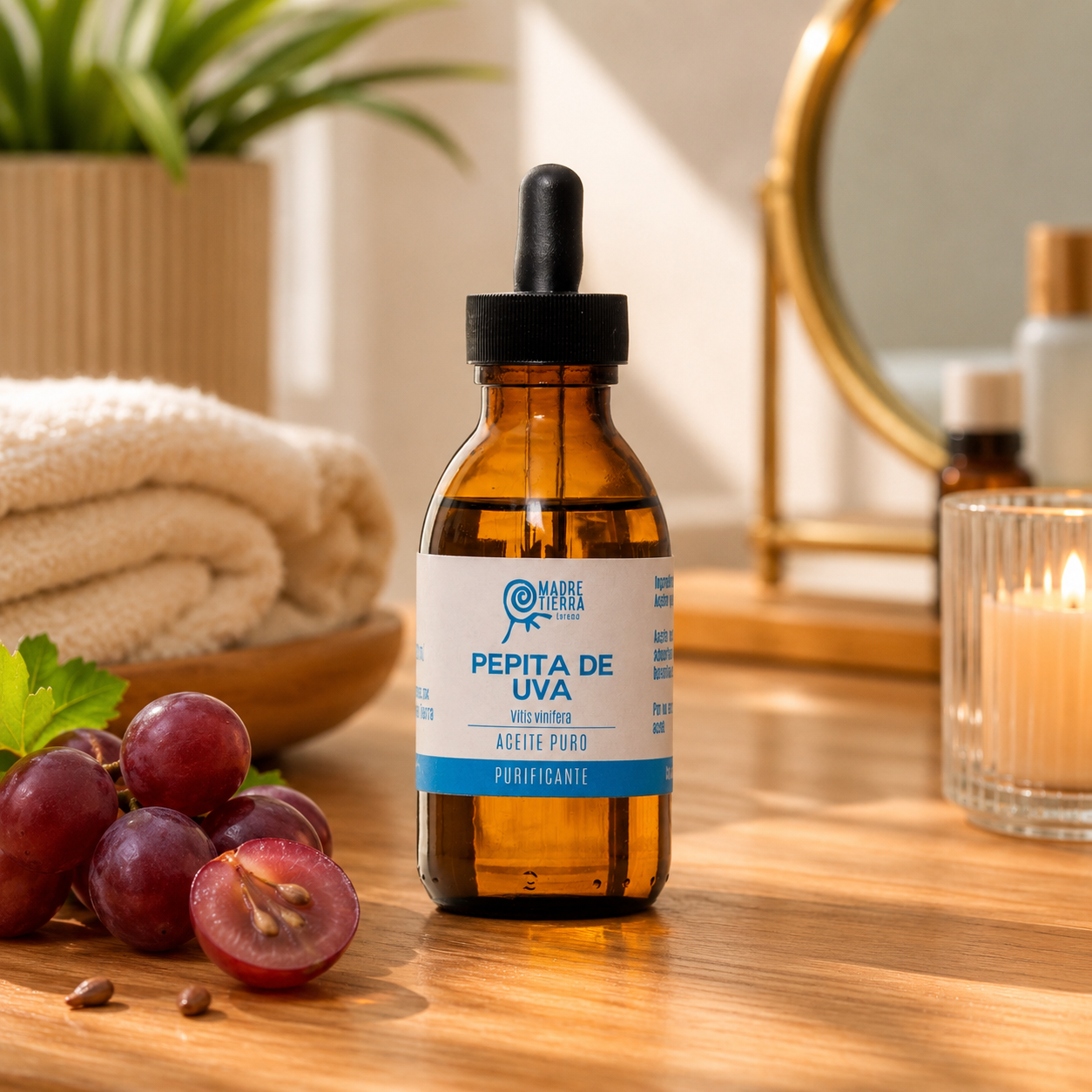 Aceite Puro Pepita de Uva (120 ml)