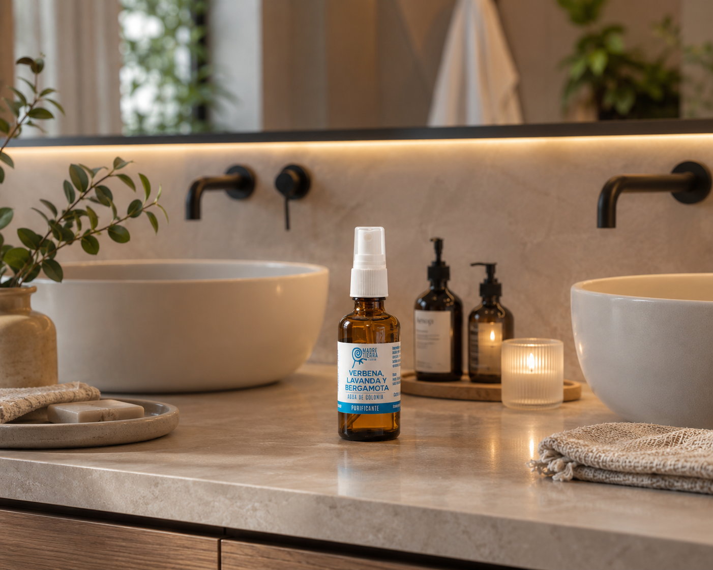Agua de Colonia de Verbena, Lavanda y Bergamota 50 ml