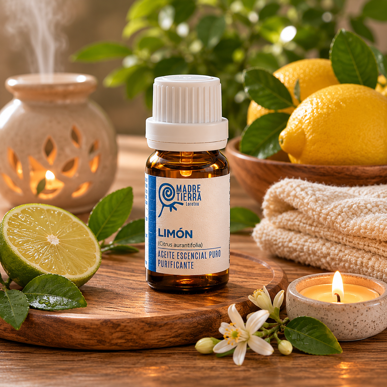 Aceite Esencial Puro de Limón (10ml)
