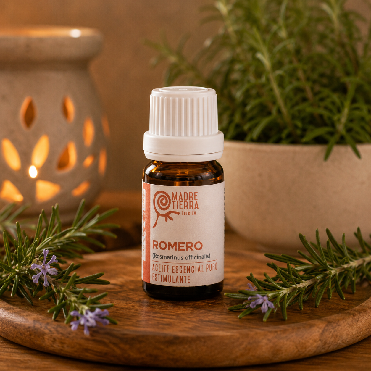 Aceite Esencial Puro de Romero 10 ml