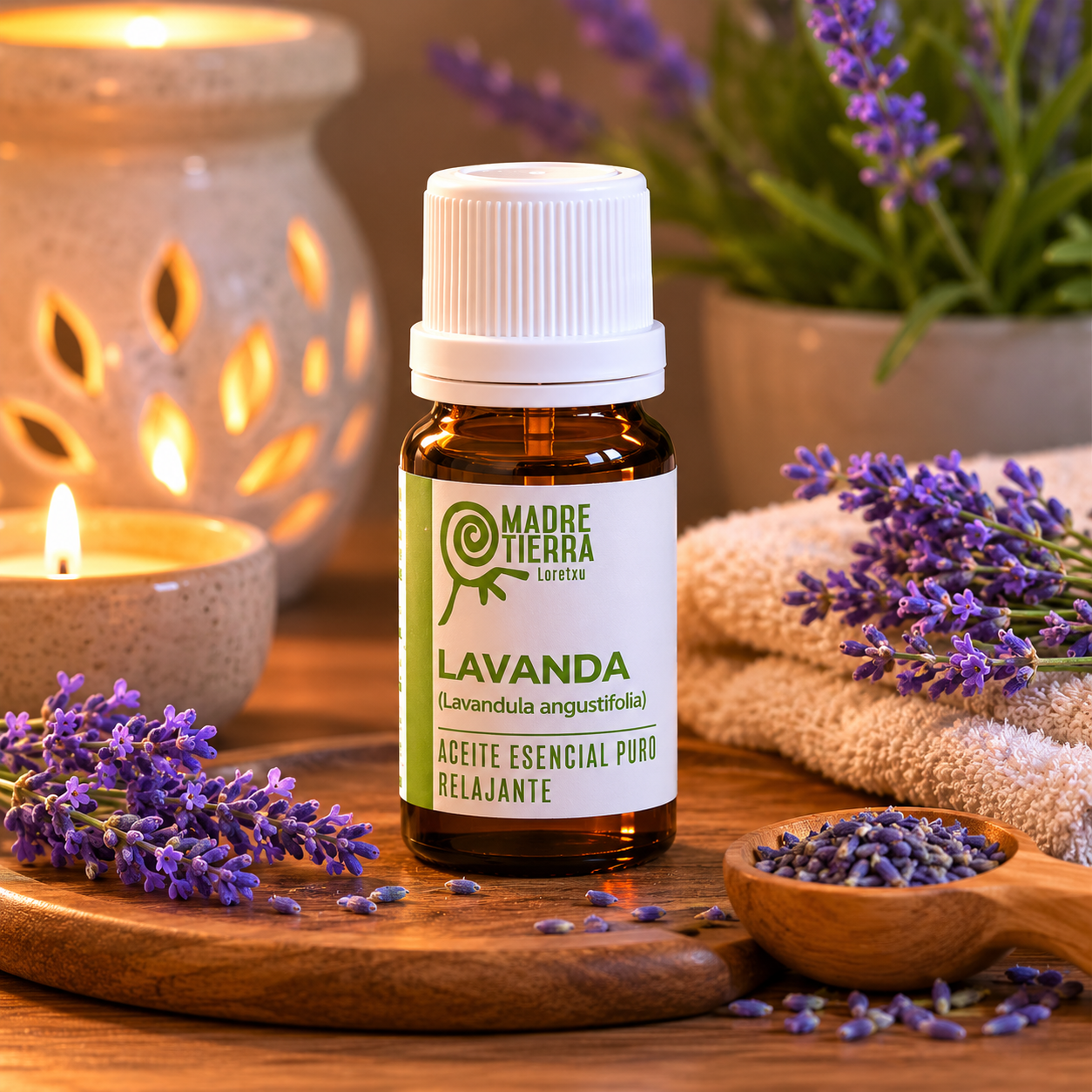 Aceite Esencial Puro de Lavanda (10 ml)
