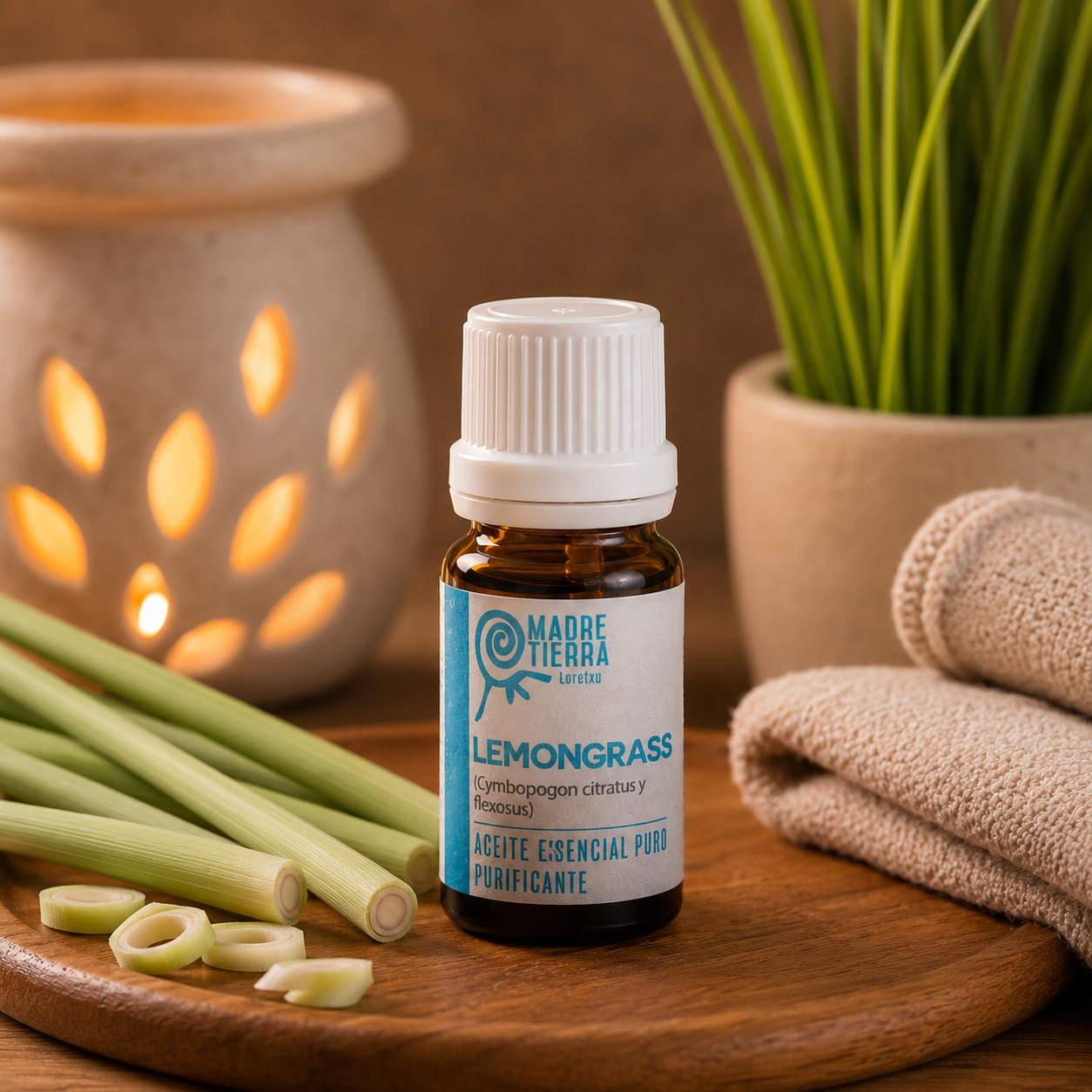 Aceite Esencial Puro de Lemongrass (10ml)
