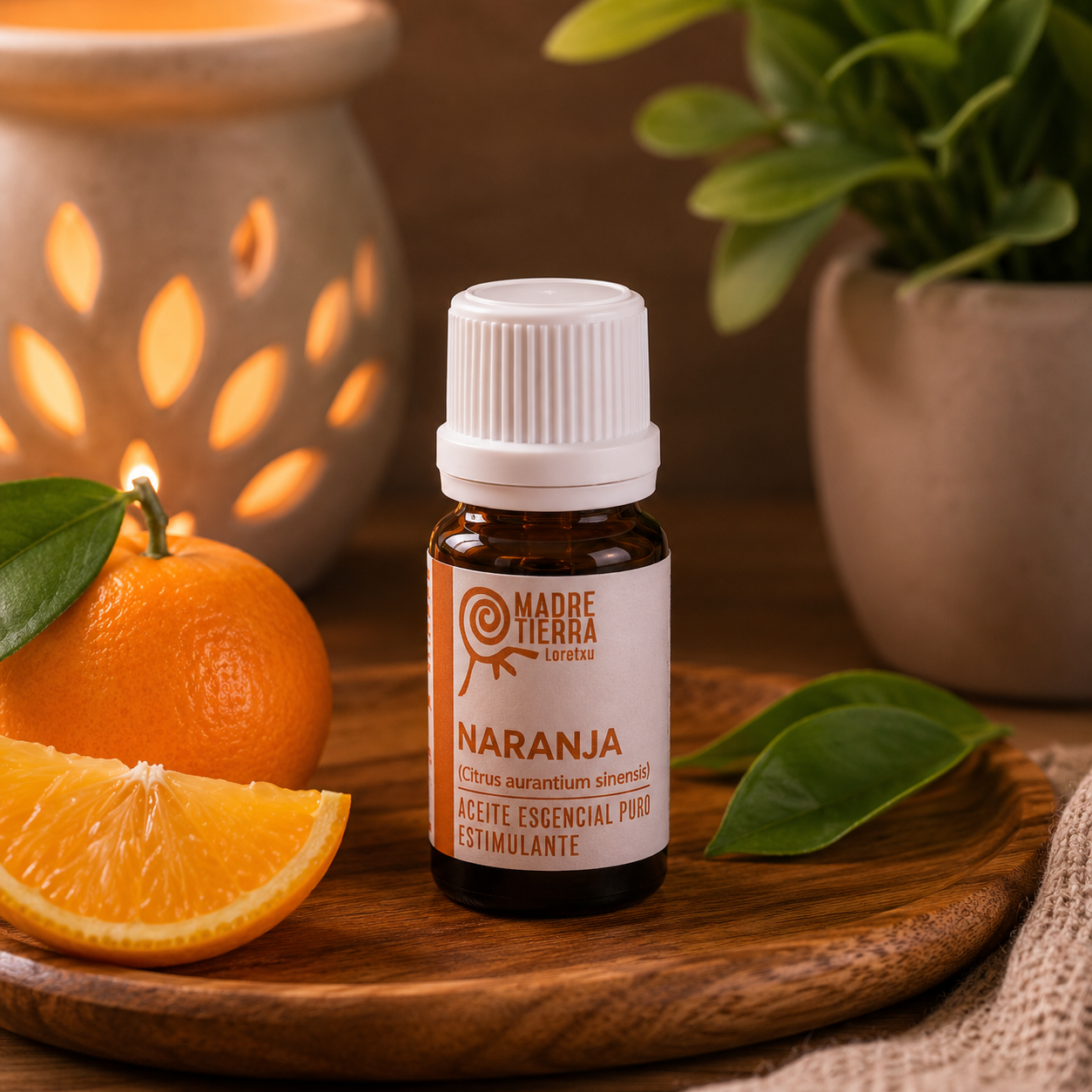 Aceite Esencial Puro de Naranja 10 ml
