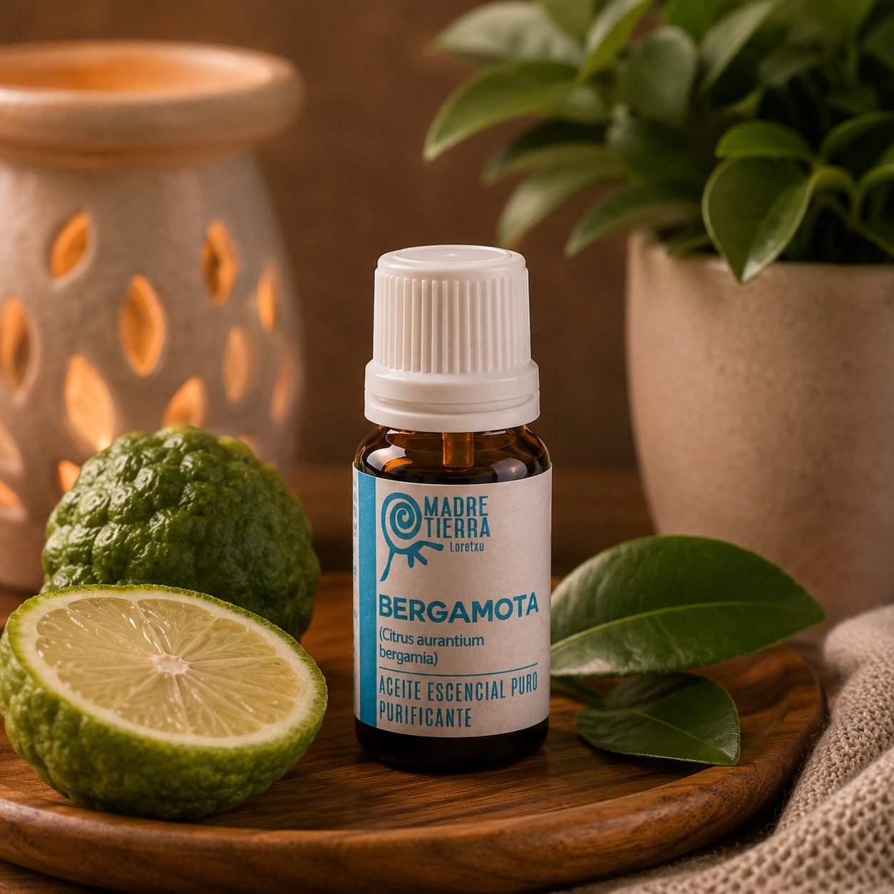 Aceite Esencial Puro de Bergamota 10 ml