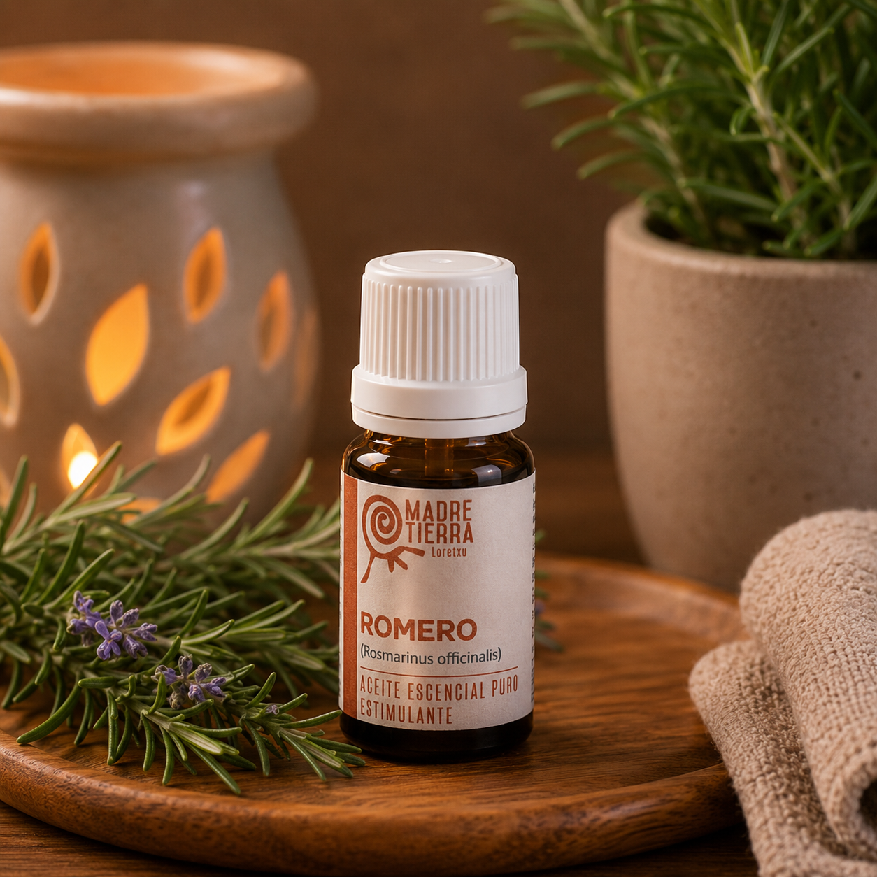 Aceite Esencial Puro de Romero 10 ml