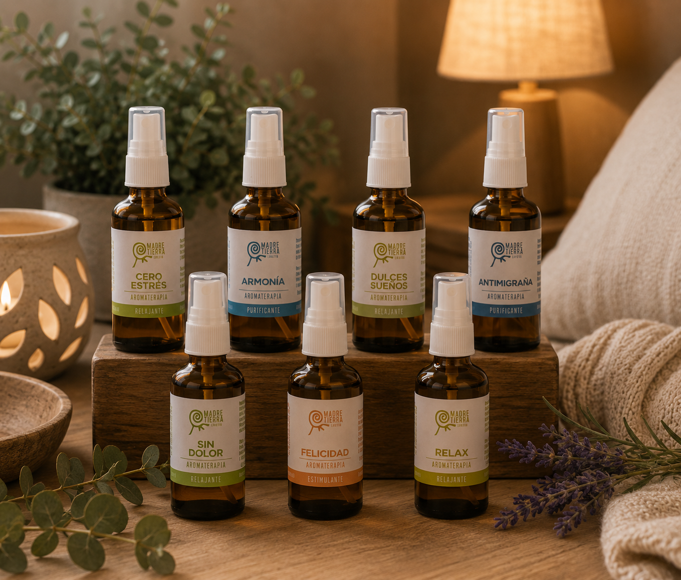 Aromaterapia en Atomizador  (50 ml)