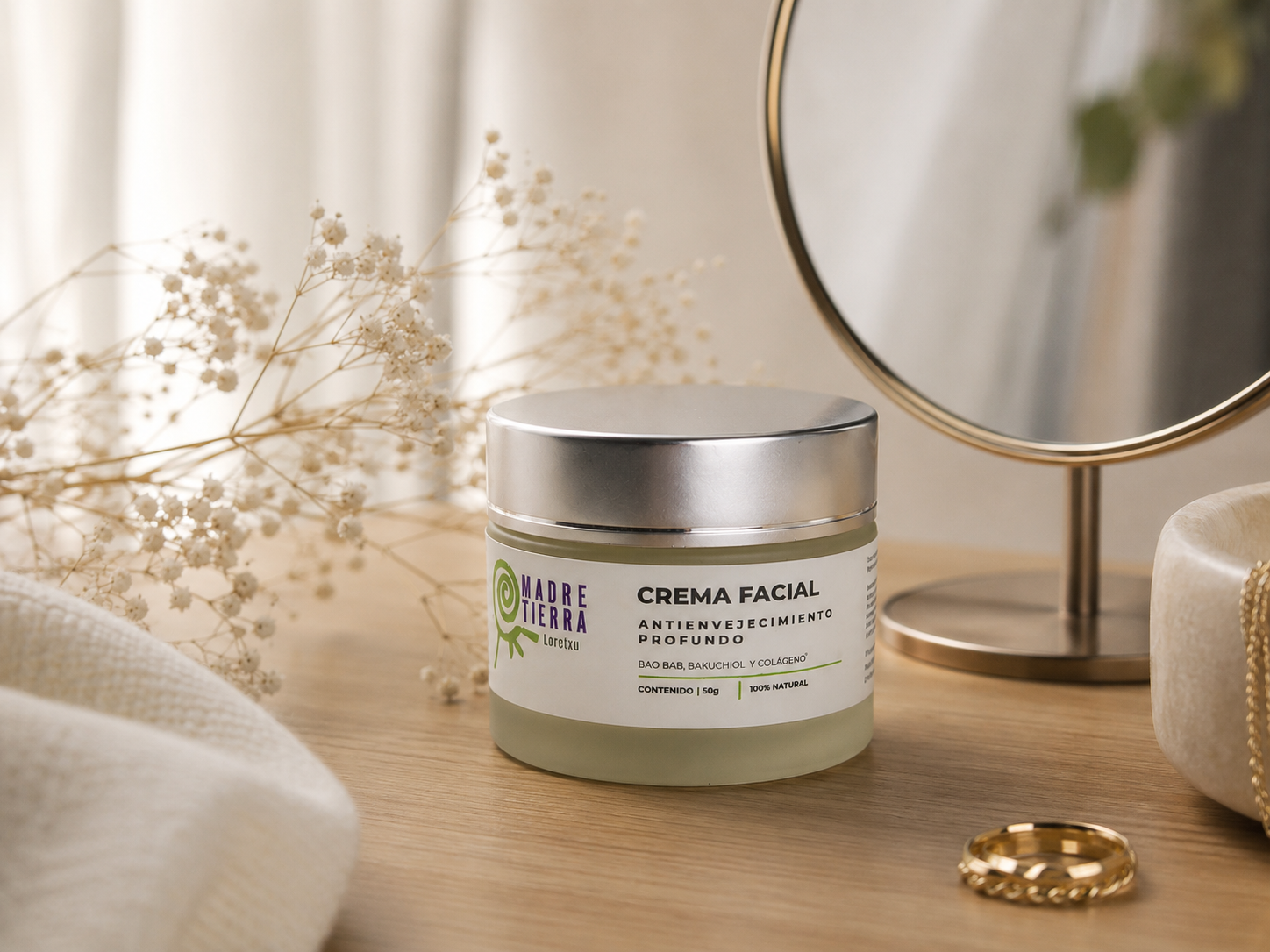 Crema facial antienvejecimiento profundo 50 g