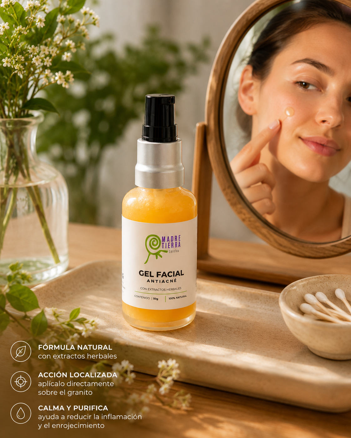 Gel facial Antiacné 50 g