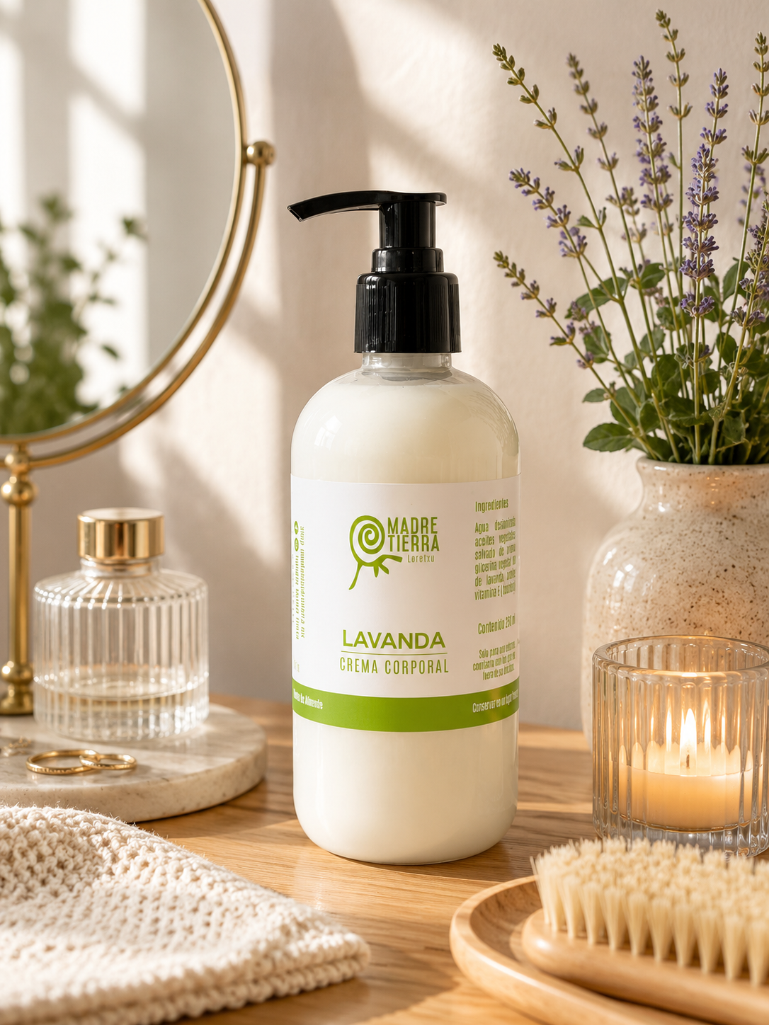 Crema corporal de Lavanda 250 ml