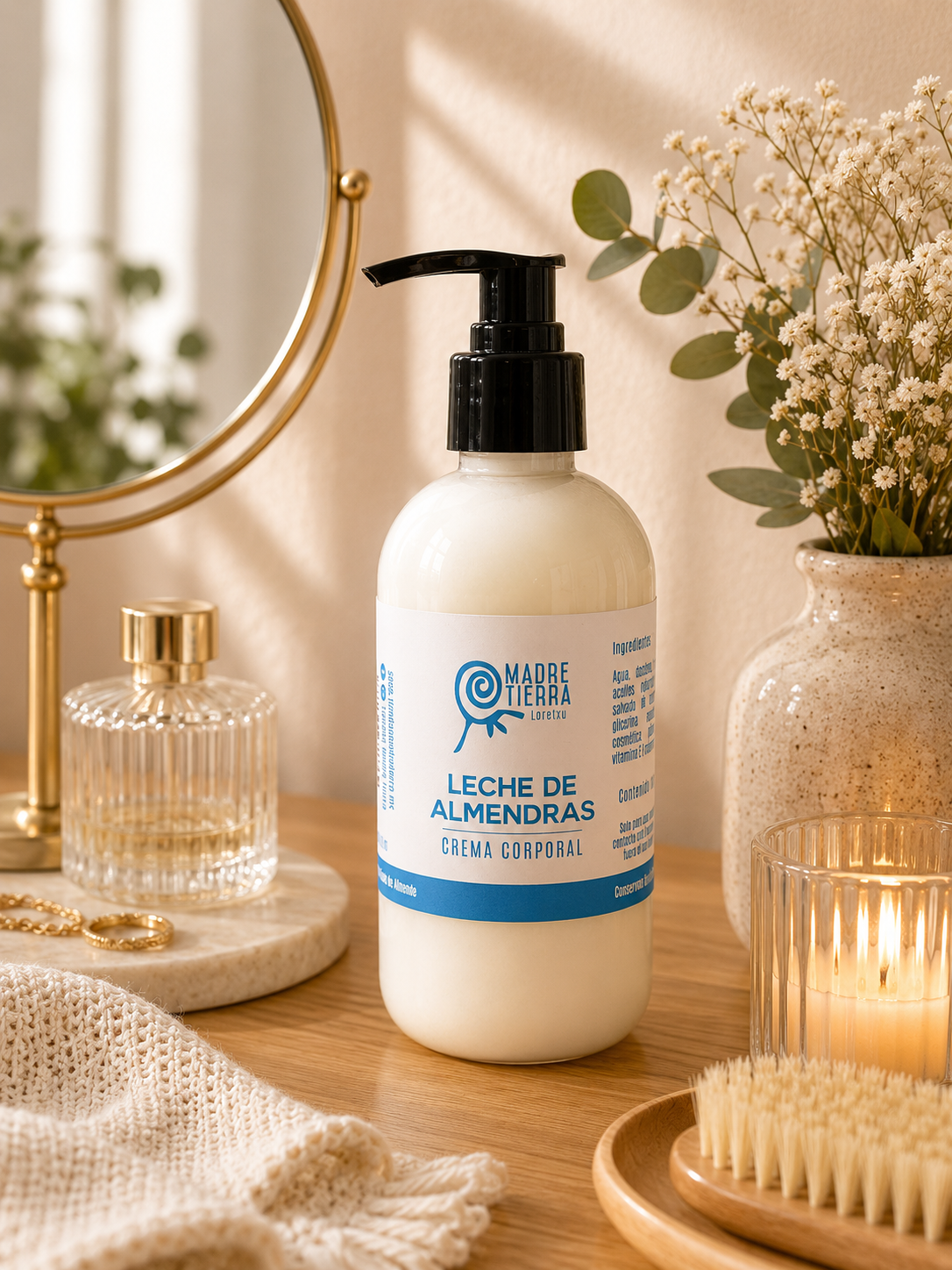 Crema Corporal de Leche de Almendras 250 ml