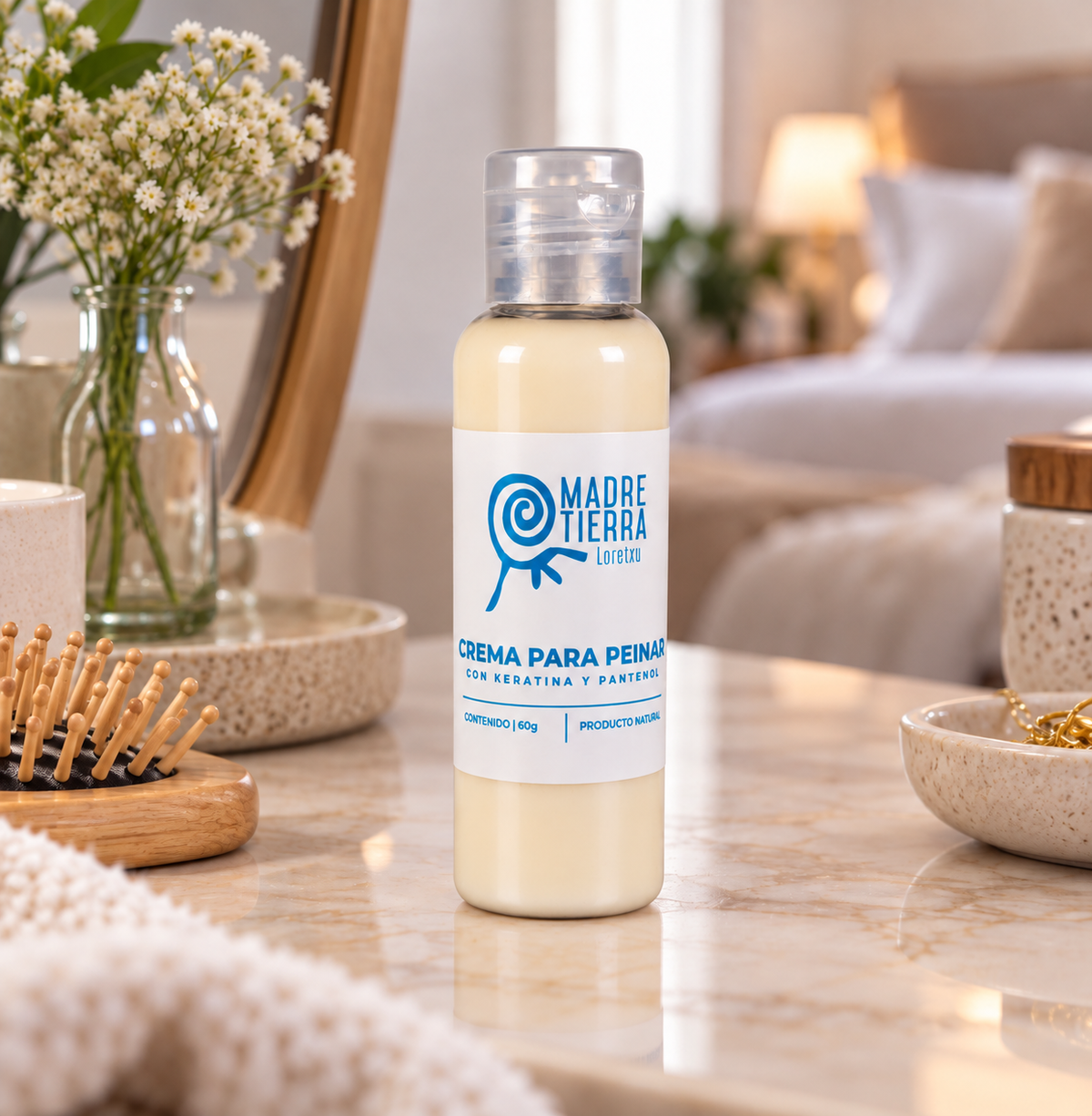 Crema para Peinar con Keratina y Pantenol 60 g