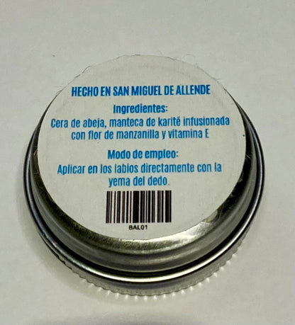 Bálsamo Labial Cera de abeja y manzanilla